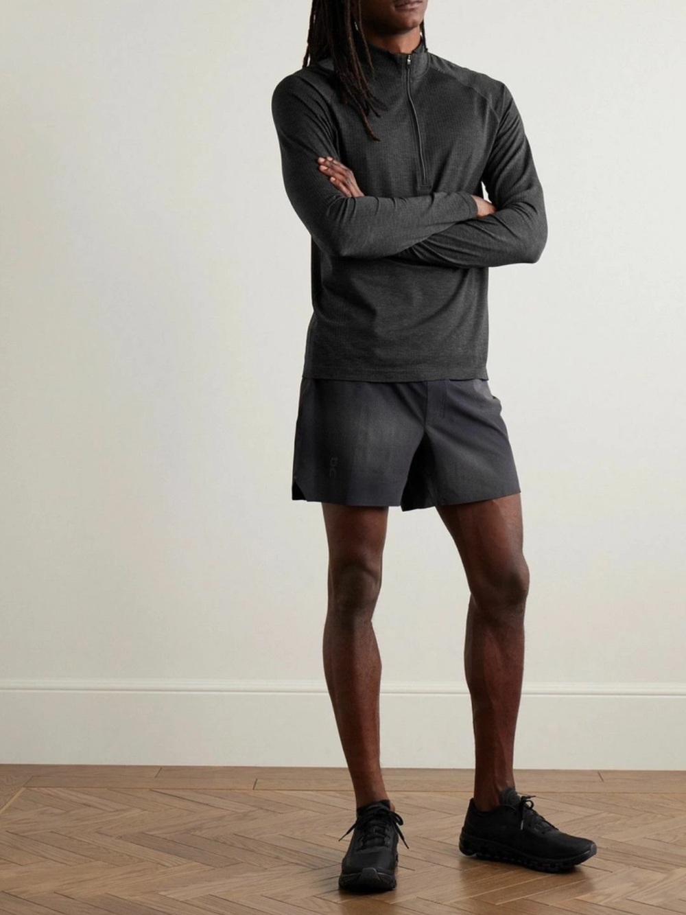 Lululemon Metal Vent Tech 2.5 Slim-Fit Half Zip Top Size Medium